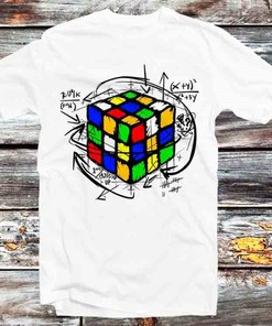 Rubiks Cube Solution Algorithm Tee - Clever Gift for Puzzle and Anime Fans