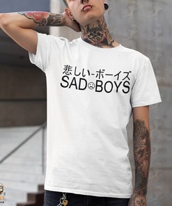 Sad Boys Canti Shirt: Unisex T-Shirt and Sweatshirt with Sad Boys Quote
