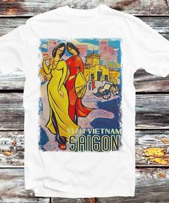 Saigon Vintage Travel Poster Sweatshirt - A Cool and Trendy Sweatshirt for Vintage and Travel Enthusiasts