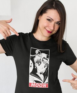 Sailor Moon Cat and Luna Tee, Unisex Anime Shirt for Fans and Collectors