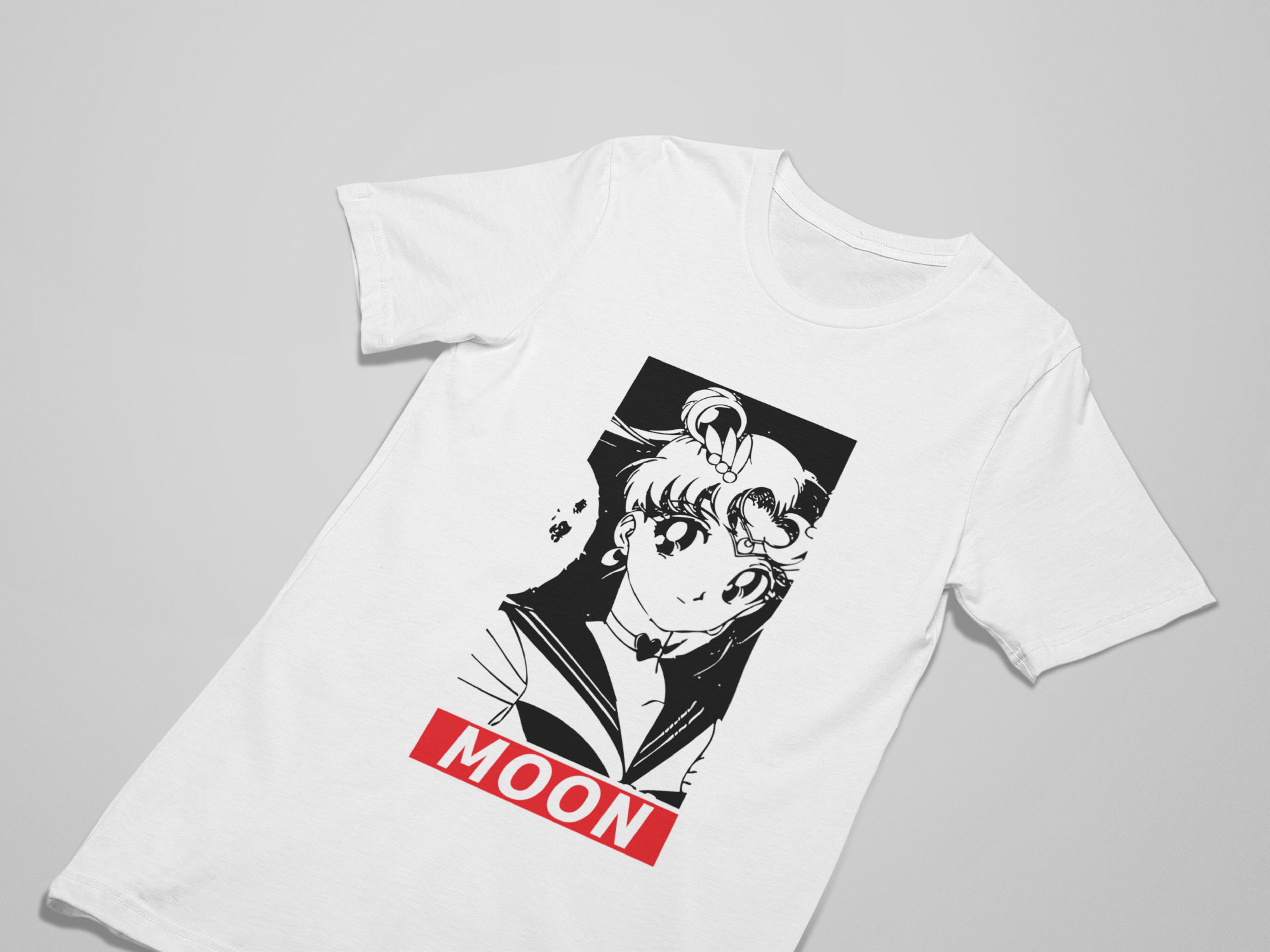 Sailor Moon Cat and Luna Tee, Unisex Anime Shirt for Fans and Collectors - Image 3
