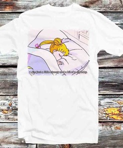Sailor Moon Clumsy Anime Unisex Cartoon Anime Tee - Vintage Retro Gift for Anime Lovers