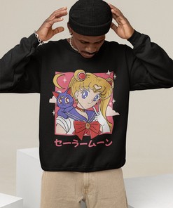 Sailor Moon Heavy Blend Sweatshirt: Unisex Otaku Aesthetic Shirt - Gift for Manga Lovers