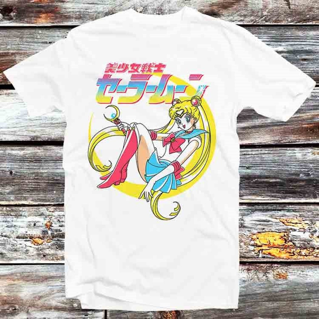 Sailor Moon Japanese Exclusive Limited Edition Unisex Tee - Vintage Retro Cool Anime Shirt