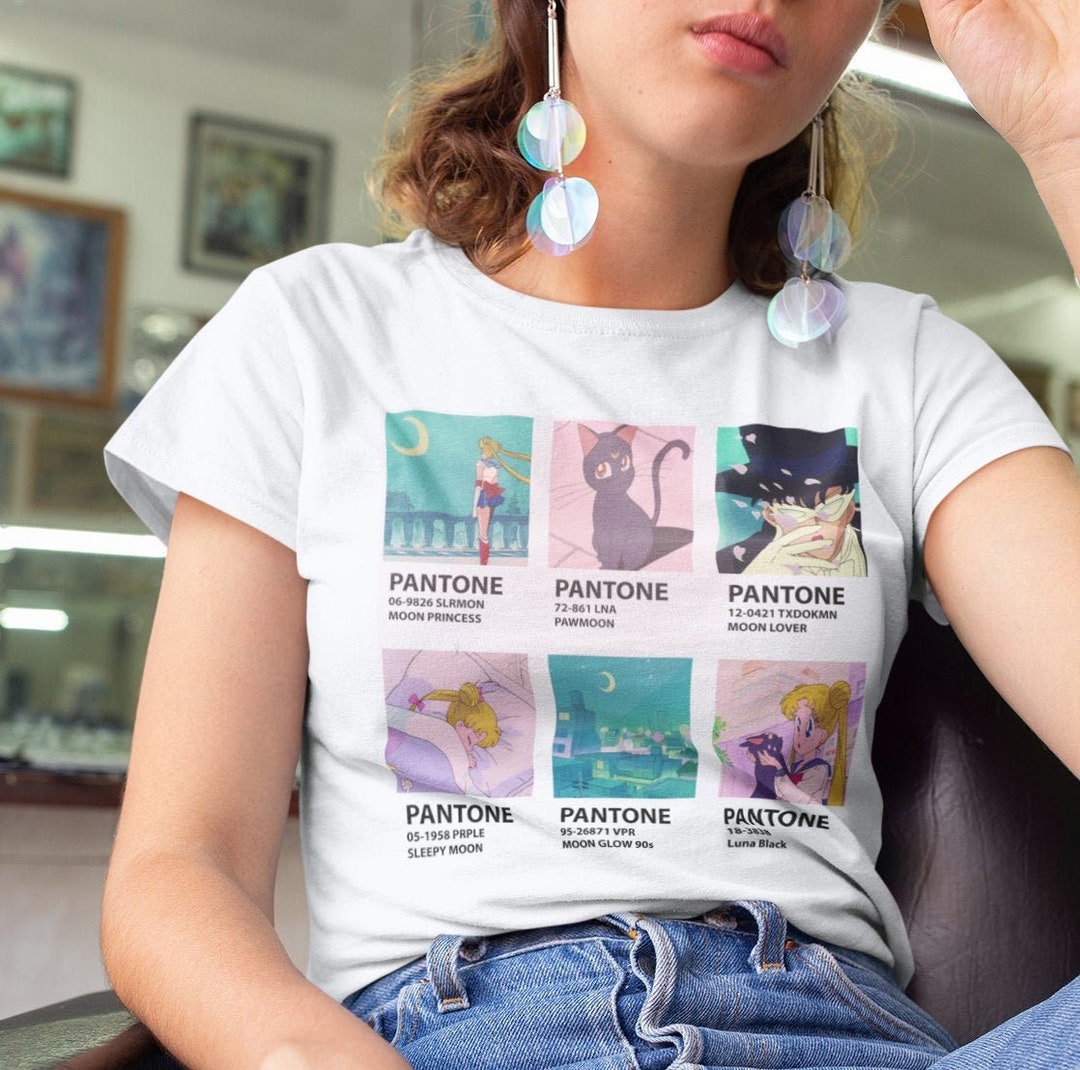 Sailor Moon Kawaii Pastel Shirt - Fans Gift