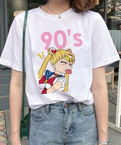 Sailor Moon & Magical Girls Retro Aesthetic Tee