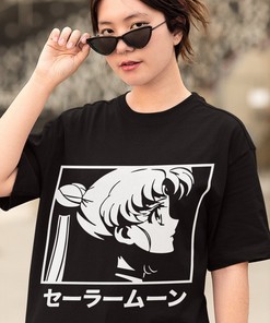 Sailor Moon Mamoru Aesthetic Tee - Unisex Otaku Manga Vaporwave Shirt, Japanese Sweatshirt with 90s Vibes