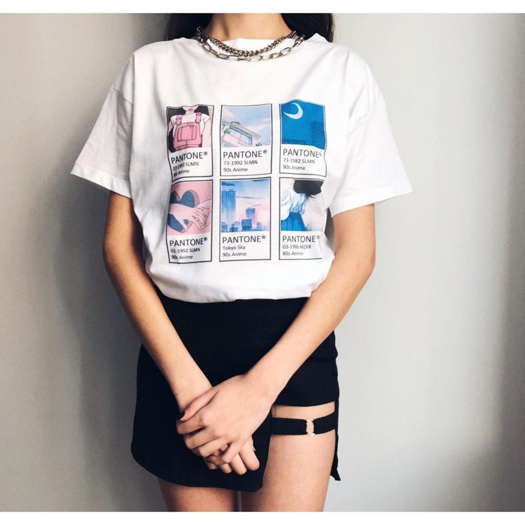 Sailor Moon Pantone Anime Tee - All Senshi Included
