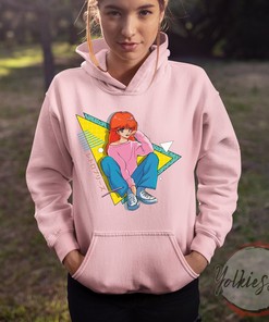 Sailor Moon Retro Tee, Usagi Tsukino Shirt, Kawaii Girl Tee for Anime Fans, Manga Gift Idea for Women