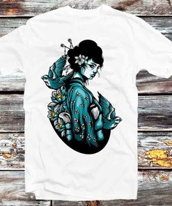 Samurai Geisha Sword Hoodie - Rule the Streets with This Vintage Style Anime-Inspired Hoodie