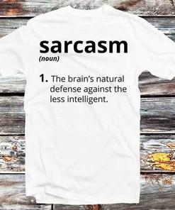 Sarcasm Noun Meaning Unisex Tee - Funny Parody Joke Anime Shirt
