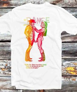 Seditionaries LGBT Naked Gay Cowboys Tee - Hilarious Gift for Adults and Fans of Fashion and Art