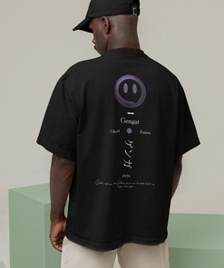 Shadow Mon Japanese Anime T-Shirt - Back Print Shirt for Fans