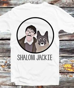 Shalom Jackie Parody Anime Lover's Wilson Tee - Cool Gift Idea for Fans