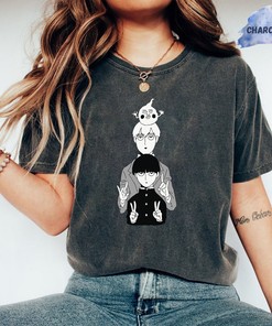 Shigeo & Reigen Tee - Mob Psycho Anime Shirt, Sweatshirt & Hoodie