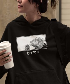 Shin and Chibi Anime Hoodie: Unisex Clothing with Welcome to Chaos Design