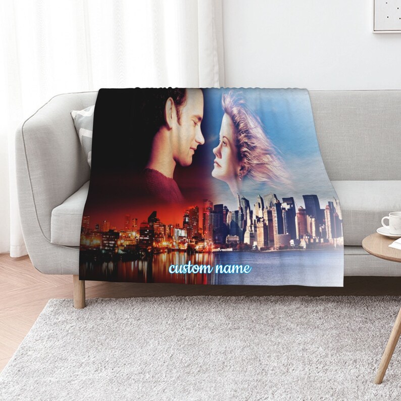 Sleepless In Seattle Personalized Quilt Blanket Set - Great for Bedroom Decor, Family Gifts, Sofa Blanket - Image 2