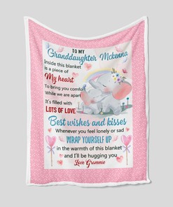 Sofa Blanket with Personalized Grandpa Quilt for Girls - Perfect for Bedroom Decor