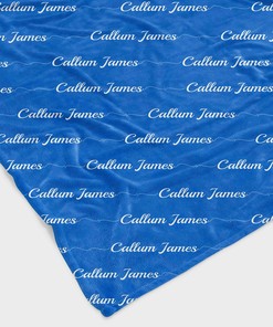Soft Personalized Baby Blankets with Name, Ideal for Baby's First Home and Nursery Decoration