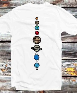 Solar System Chakra Zen Tee - Unique and Inspiring Anime/Cartoon Fan Gift