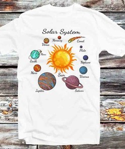 Solar System Planets Tee - Great Gift for Astronomy and Science Fans