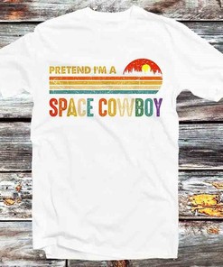 Space Cowboy Halloween Costume Unisex Anime T-Shirt - Halloween Lover and Space Fan Gift