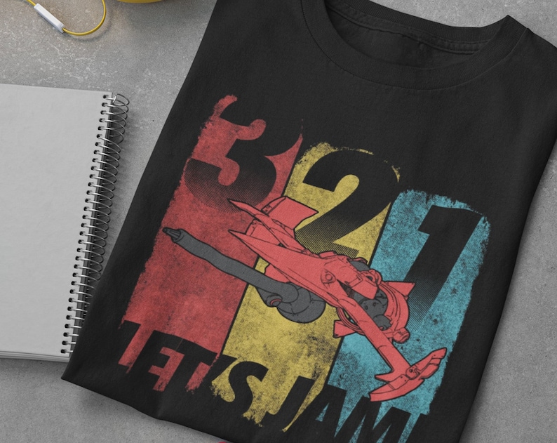 Space Cowboy and Bebop Shirt: Perfect Gift for Anime and Manga Lovers - Image 2