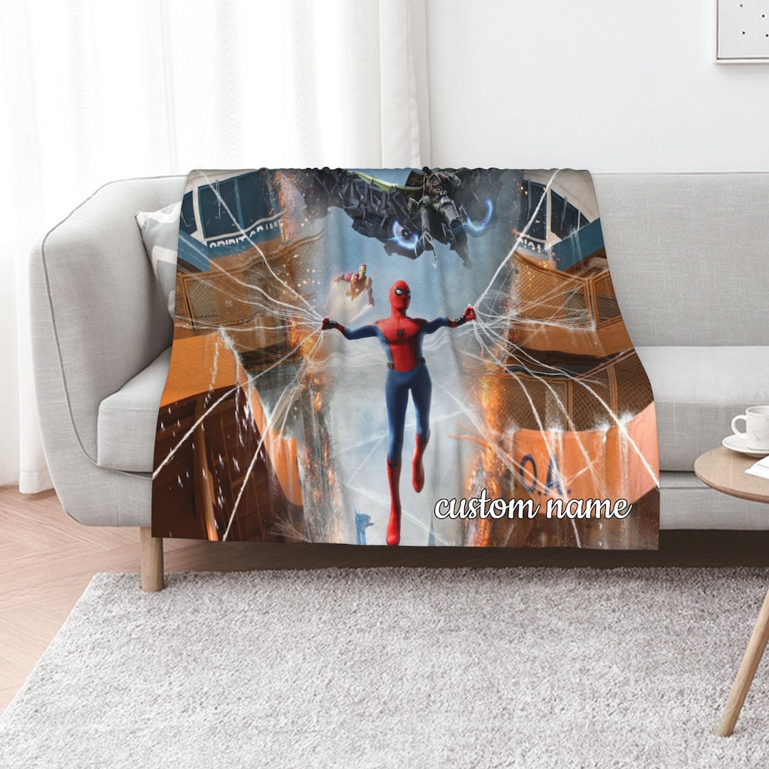 Spider-Man Homecoming Customized Quilt Bedding Set - Perfect for Bedroom Decor and Movie Lovers