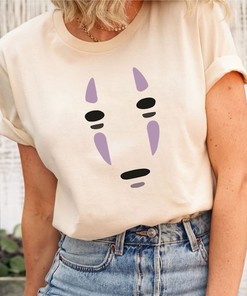 Spirited Away No Face Anime T-Shirt, Hoodie, Sweatshirt - Ghibli Lover Gift