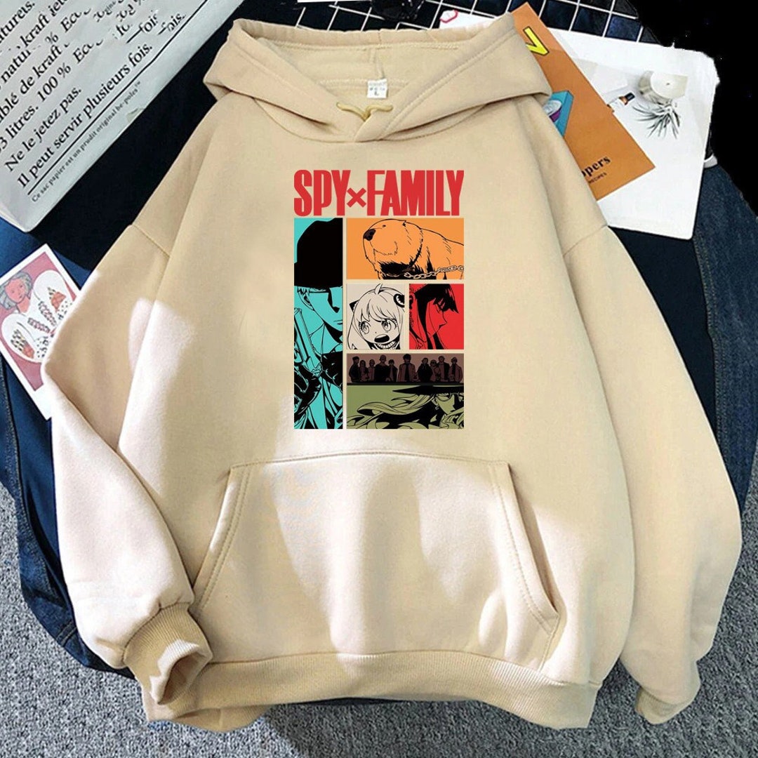 Spy Anime Graphic Tee - Family Manga Hoodie Gift for Anime Lovers
