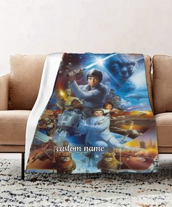 Star Wars Personalized Quilt Blanket for Home Decoration and Sofa
