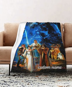 Star Wars Quilt Bedding Set Blanket: Ideal for Picnic and Sofa Blanket