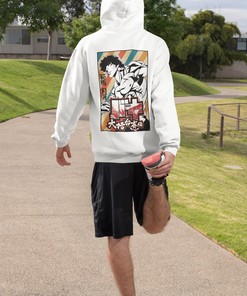 Stay Warm with Baki the Grappler Hoodie Featuring Hanma and Yujiro - Perfect for Fans