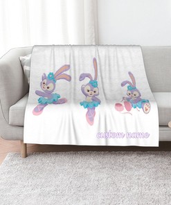 StellaLou Personalized Quilt Blanket for Home Decoration and Sofa