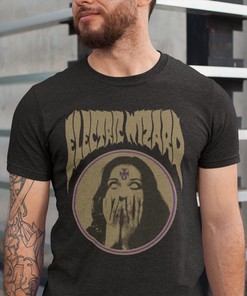 Stoner Metal T-shirt - Electric Wizard Doom Music Tee for Fans with Bonus Gift