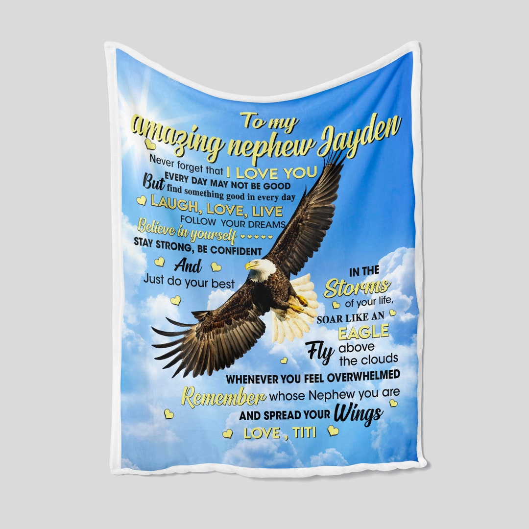 Stunning Eagle Custom Name Blanket Quilt Bedding Set - Perfect Home Decoration, Picnic and Gifts