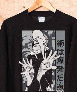 Stylish Japanese Anime Sweatshirt with Fashionable Manga Graphic Pullover - Anime Gift