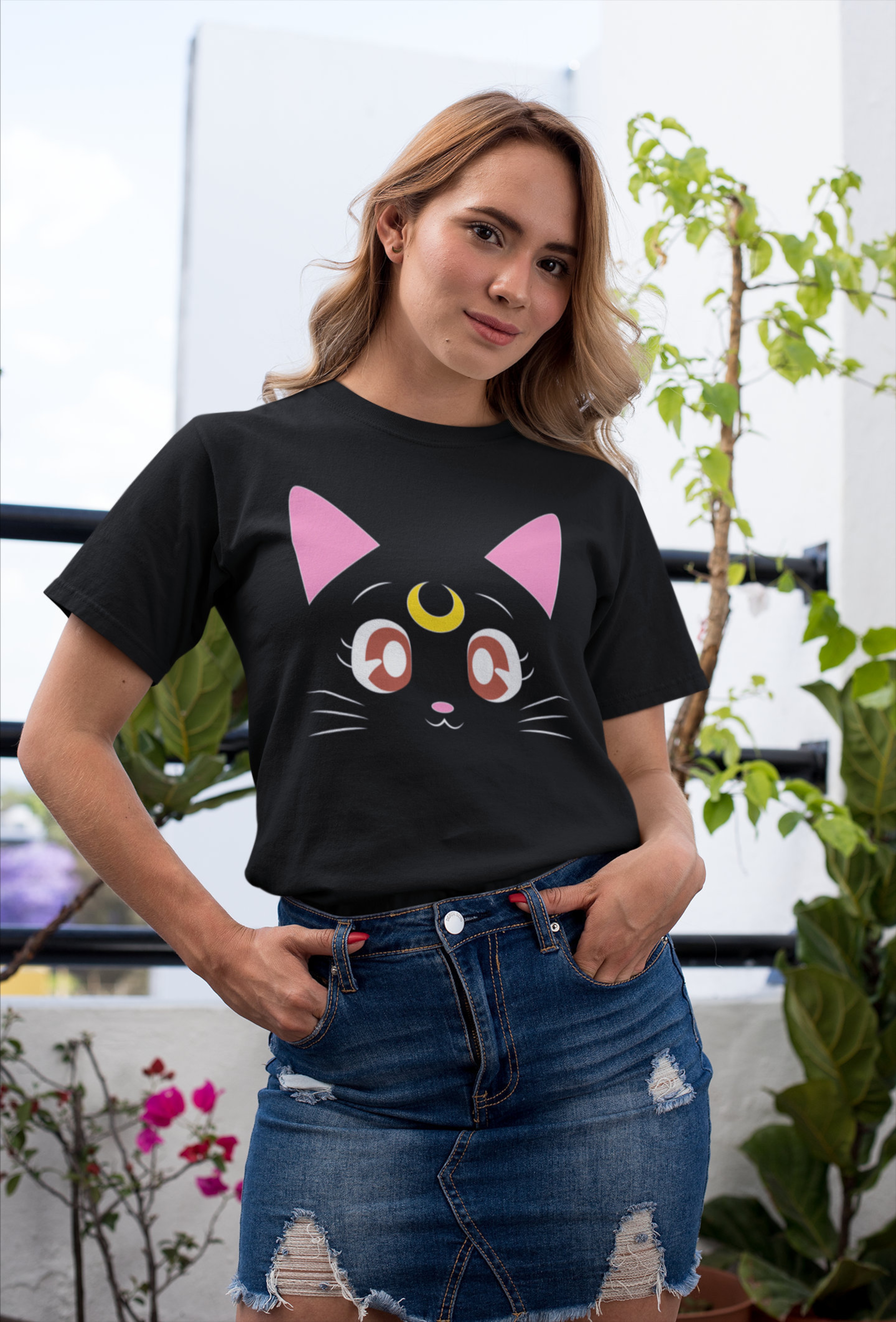 Stylish Sailor Moon Cat Shirt, Perfect Fan Gift