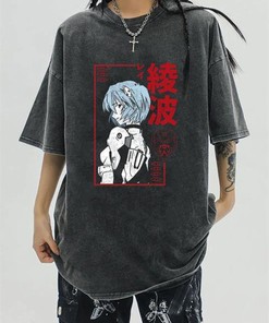 Stylish Vintage Anime T-shirt - Aesthetic Clothing for Fans, Anime Lovers' Gift