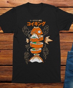 Sushicarp Anime Food Tee - Japanese Cartoon Gift for Anime Lovers