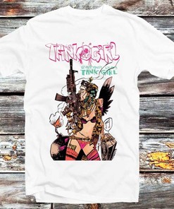 Tank Girl Army Charlie Don't Surf Comic Book Tee