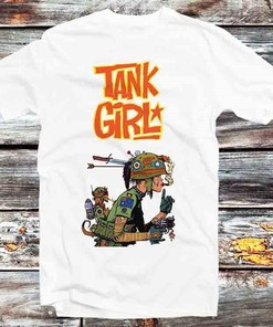 Tank Girl Charlie Don't Surf Hoodie - A Classic Vintage Retro Look for Fans of Comics and Anime