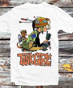 Tank Girl Feminist Charlie Don't Surf Retro Cool Anime T-Shirt - Unique Gift Idea