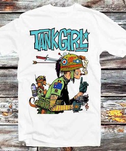 Tank Girl Feminist T-Shirt - Vintage Retro Cool Gift for Fans