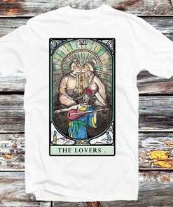 Tarot Card Avatar Tee - Great Gift For Anime Fans With The Lovers Quote