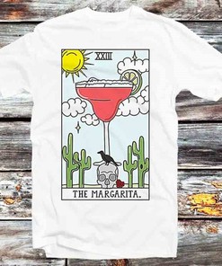 Tarot Reading Future Card Vintage Style Tee for Mystical Enthusiasts