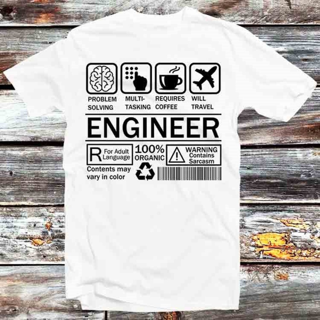 Tech Party Engineer Novelty Tee for Fathers and Tech Fans