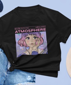 Tee for School Girls and Fans, Cute Anime Tee, Hardworking Girls Shirt, and School Girls Gift - Kawaii Shirt with Cool Design