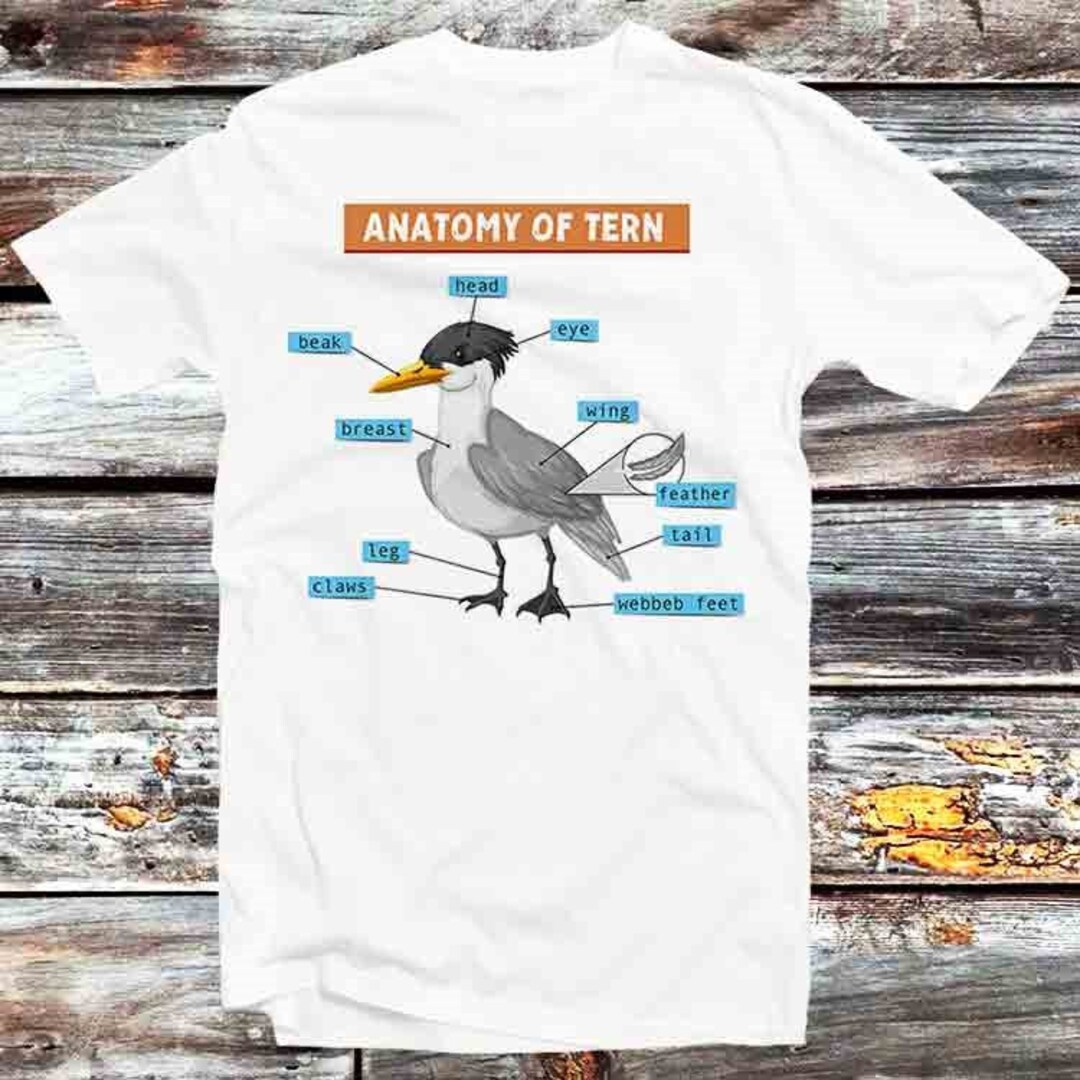 Tern Anatomy Tee - Anime Lovers Gift Sweatshirt