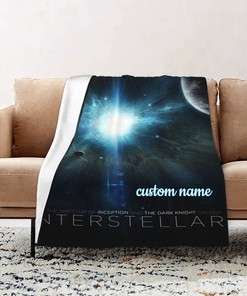 Terstellar Personalized Quilt Blanket for Home Decoration and Sofa
